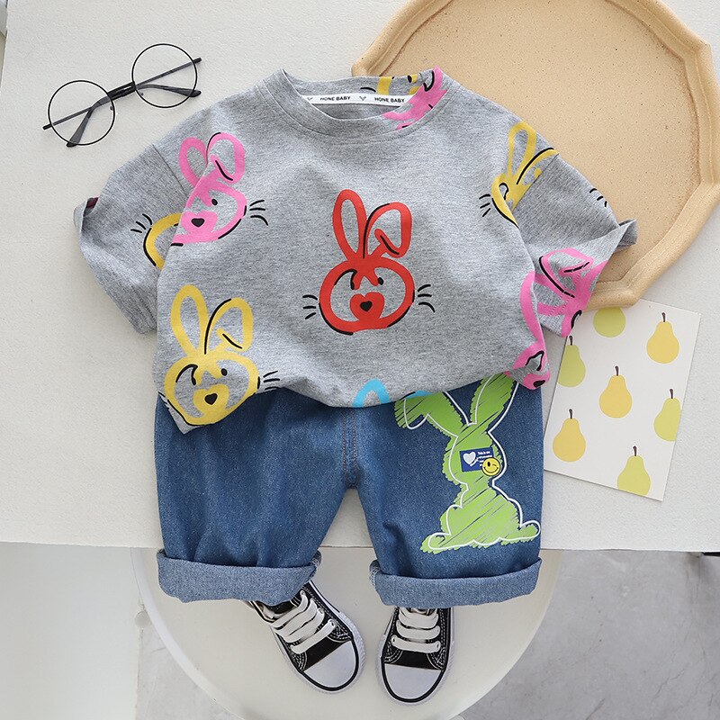 Conjunto Infantil Conejo Colores