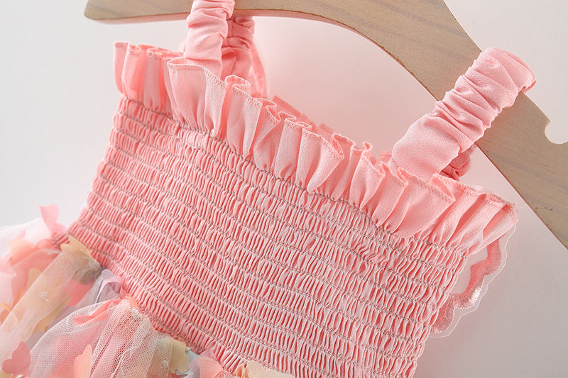 Vestidos Coloridos Alas De Mariposa Princesa