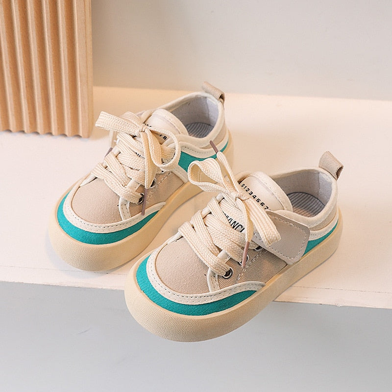 Zapatillas Confort Para Niños Con Cordones