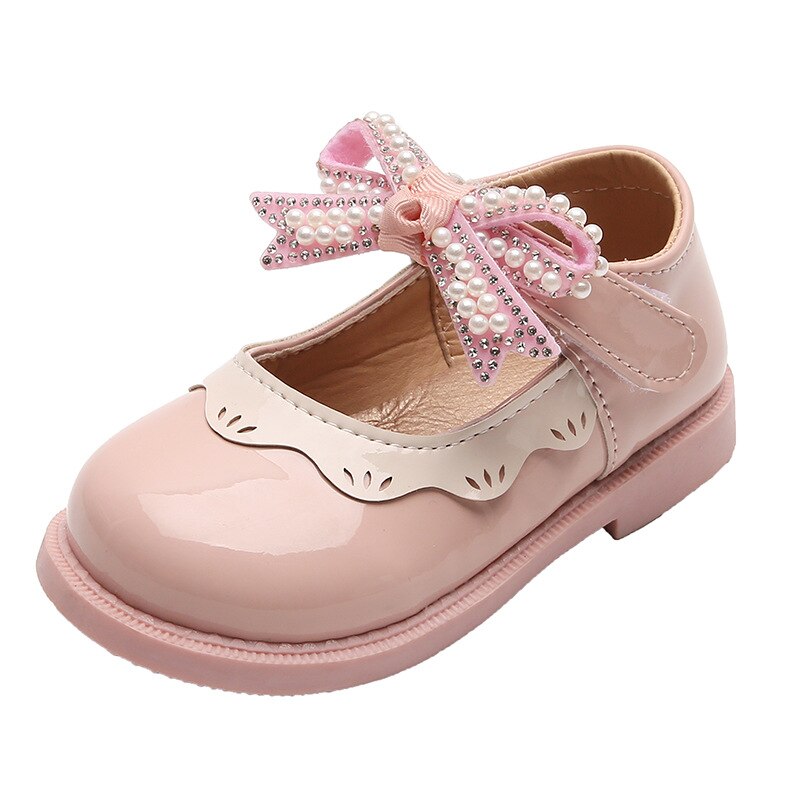 Barniz para zapatos infantil Lazo Perlas