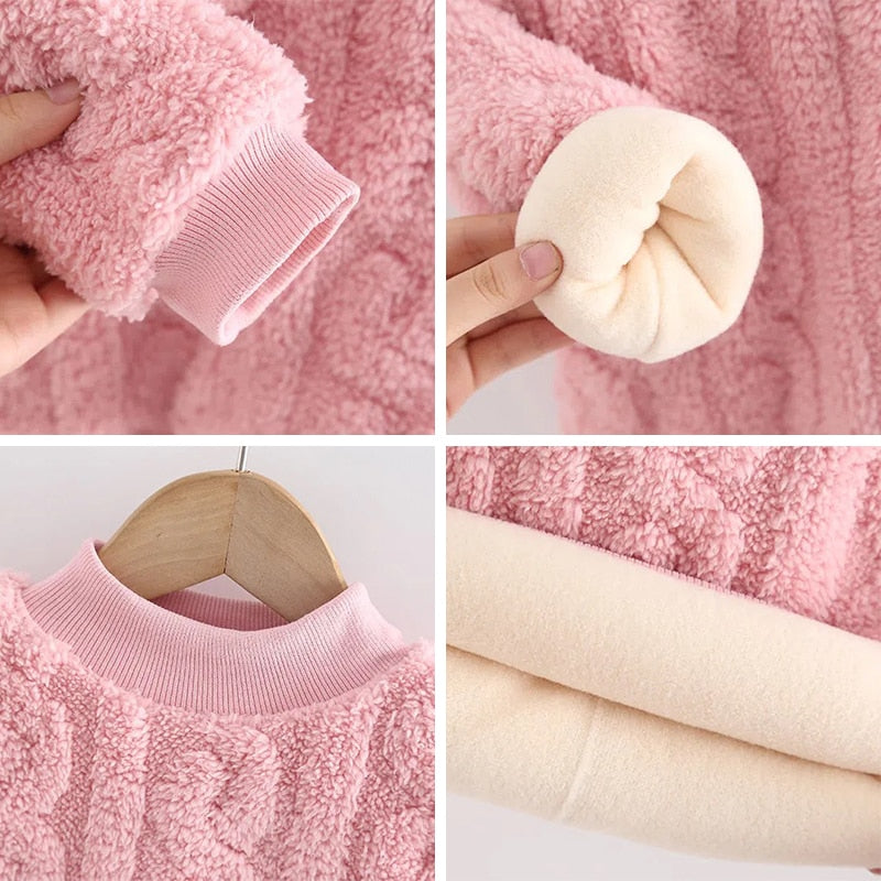 Suéter de felpa para niños