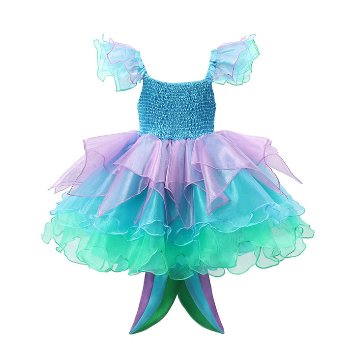 Vestido de sirena para niña