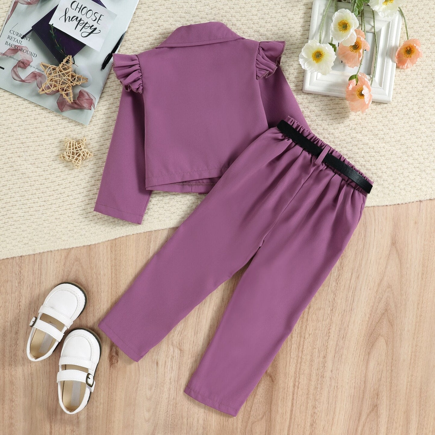 Traje abrigo + pantalón