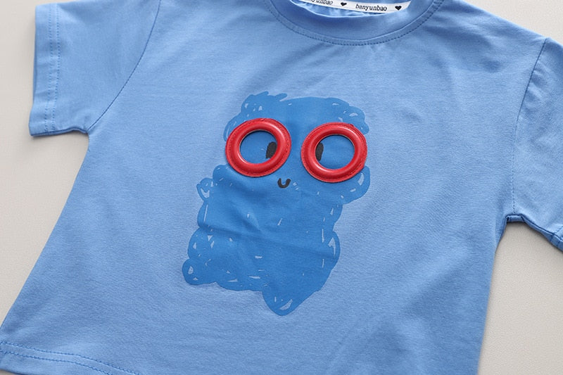 Conjunto Infantil Búho de Verano con Gafas