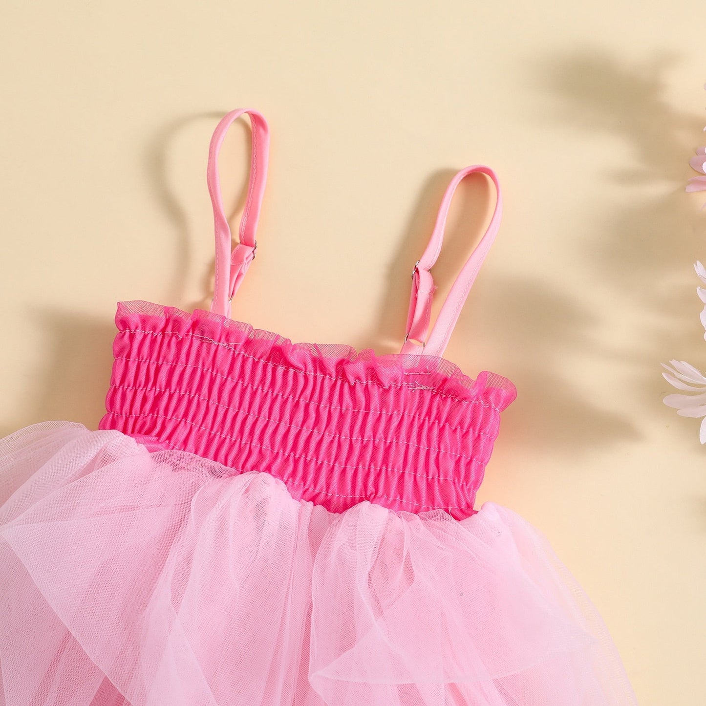 Vestido Infantil Tirante Tul