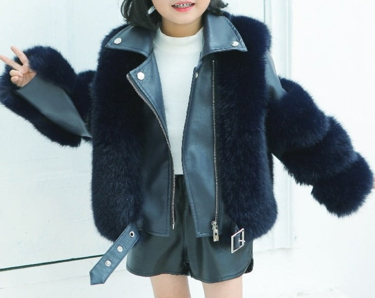 Chaqueta de Cuero Infantil Stilo