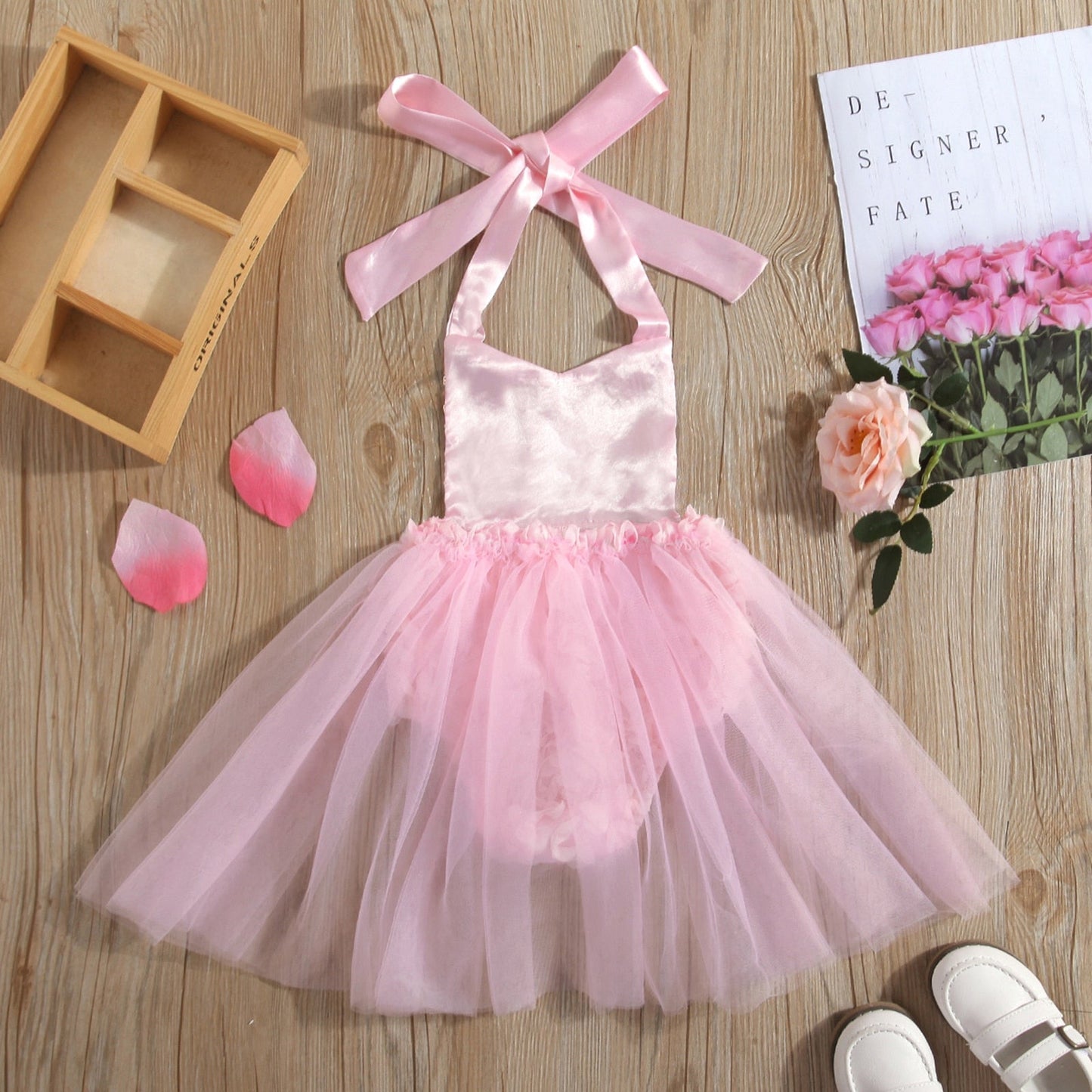 Body Infantil Glitter y Flores