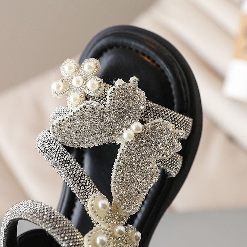 Sandalia Mariposa Brillo