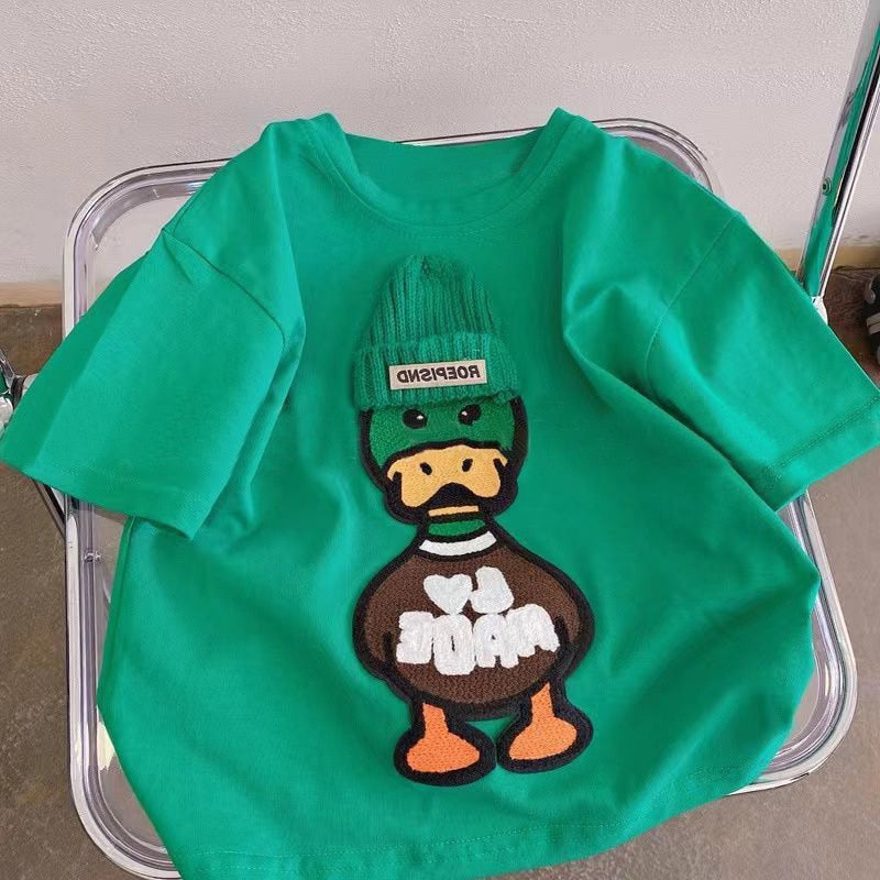 Camiseta Pato Infantil con Gorra