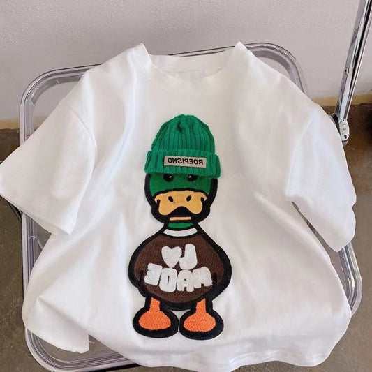 Camiseta Pato Infantil con Gorra