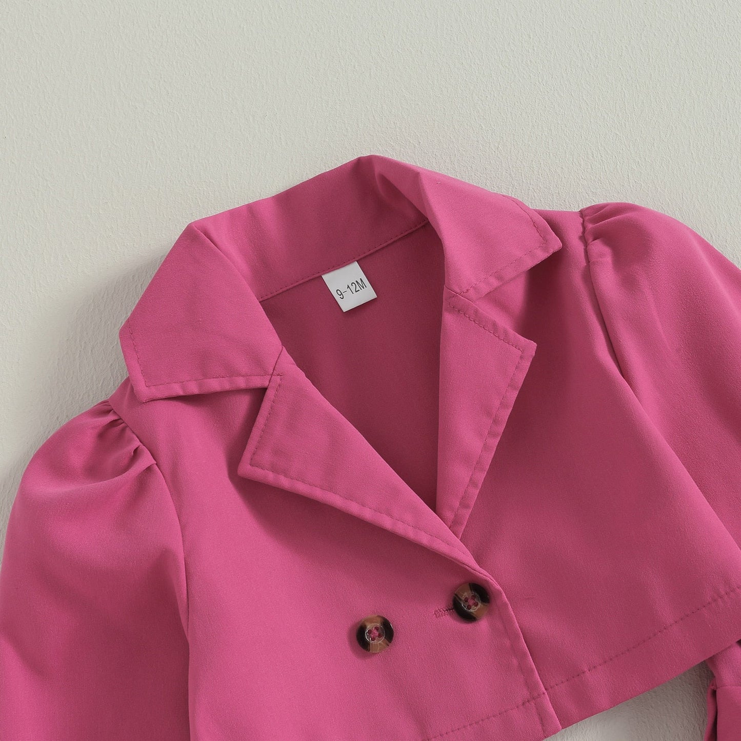 Conjunto Infantil Mujer Lazo Botones