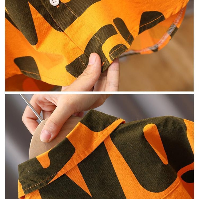 Camisa de manga larga para niño