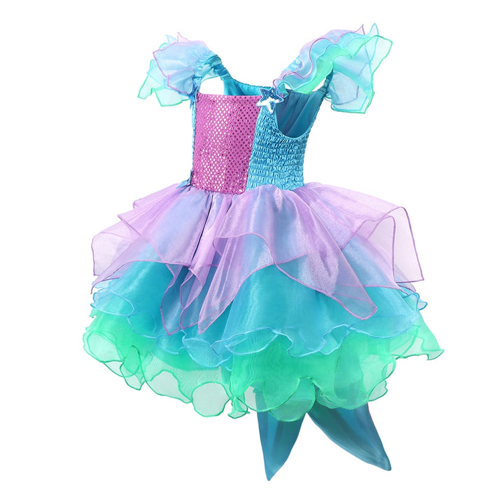 Vestido de sirena para niña