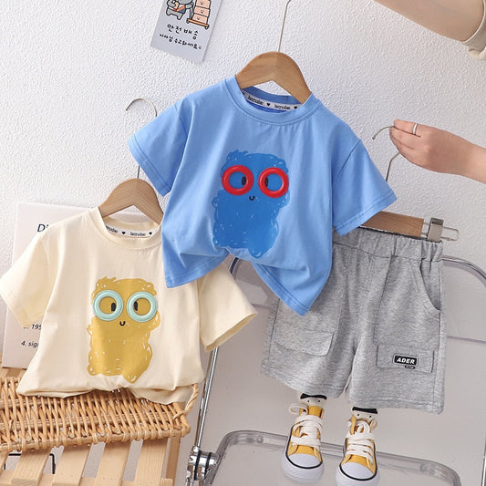 Conjunto Infantil Búho de Verano con Gafas