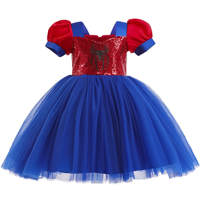Vestido de Fiesta Infantil Araña