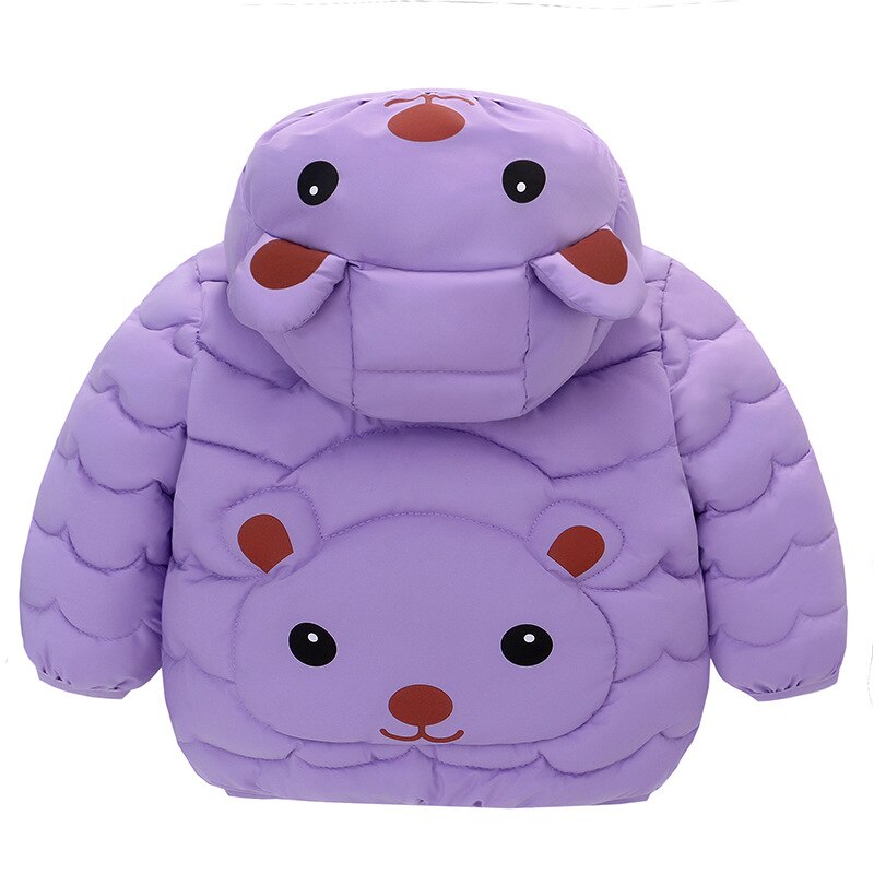 Chaquetas de invierno linda cremallera