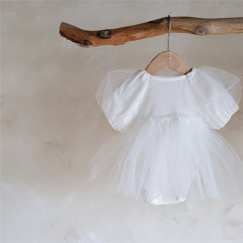 Vestido Infantil Body Tul