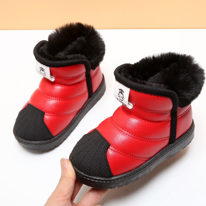 Bota Felpa Infantil Suela Goma