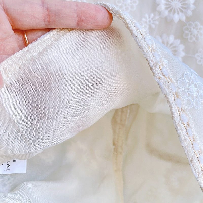 Conjunto de encaje de princesa