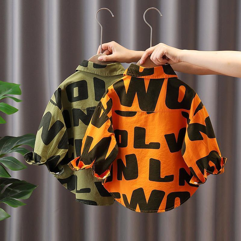 Camisa de manga larga para niño