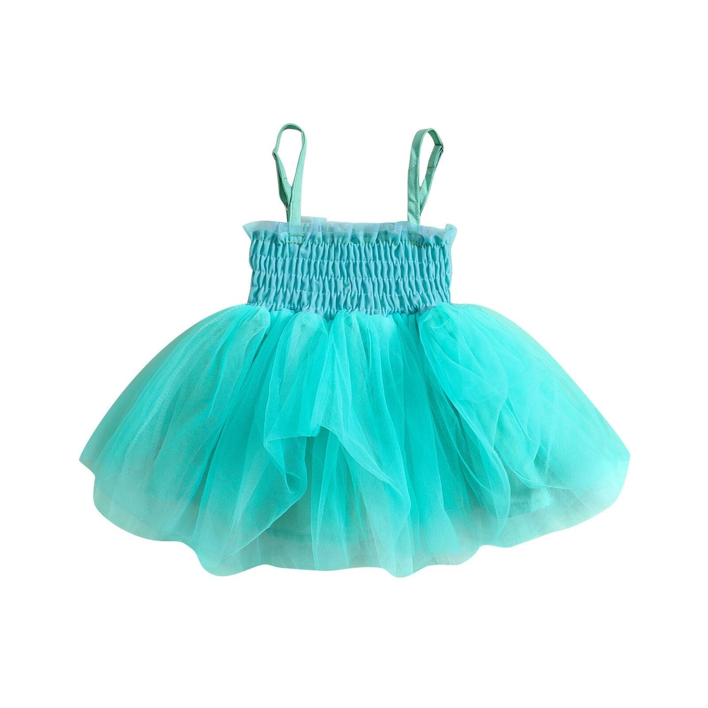 Vestido Infantil Tirante Tul