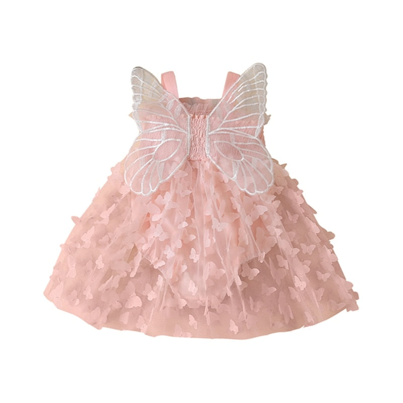 Vestido Infantil Mariposas
