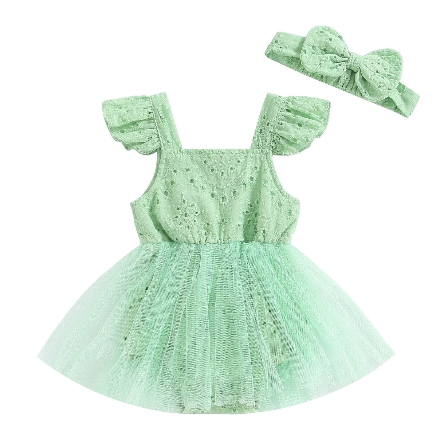 Falda Romper Tul + Diadema