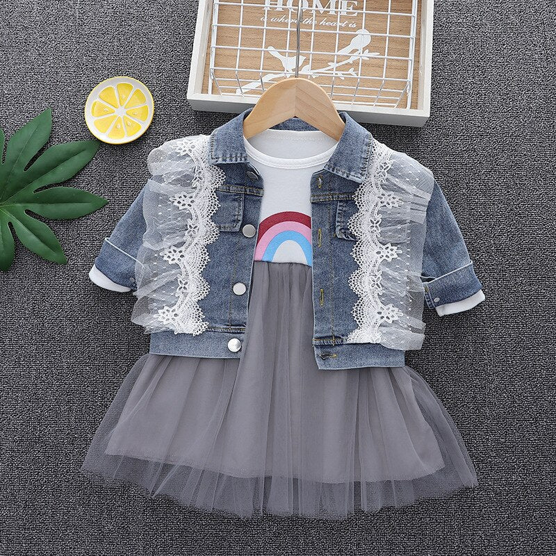 Conjunto infantil con chaqueta Conejo