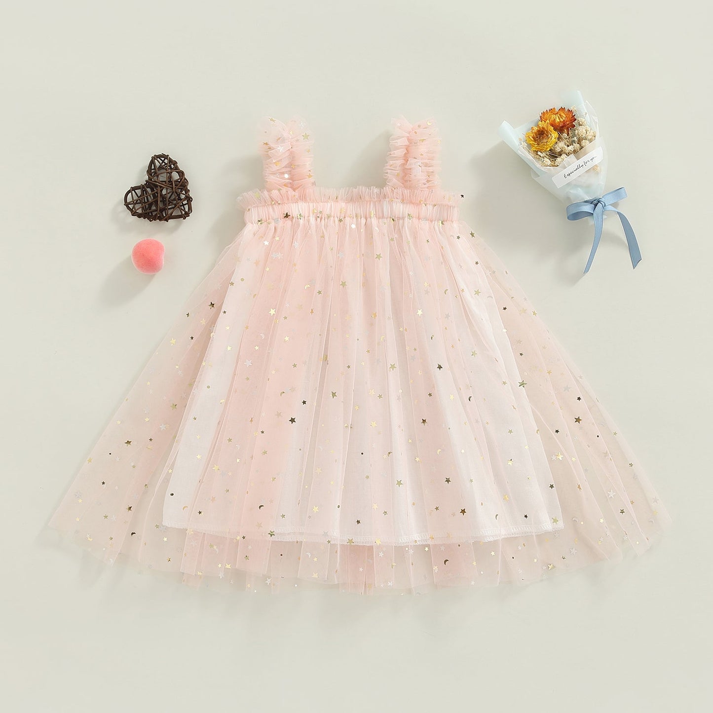 Vestido Infantil de Tul