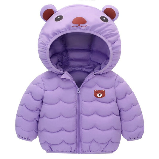 Chaquetas de invierno linda cremallera