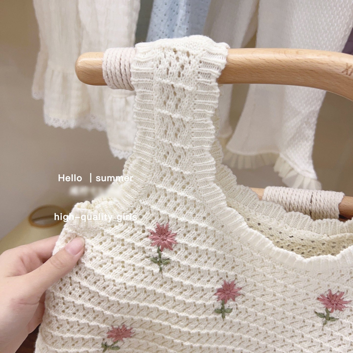 Set de verano de crochet