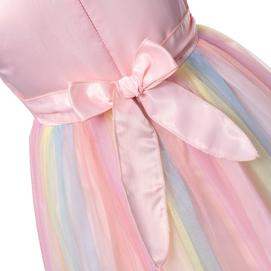 Vestido de Fiesta Infantil Unicornio