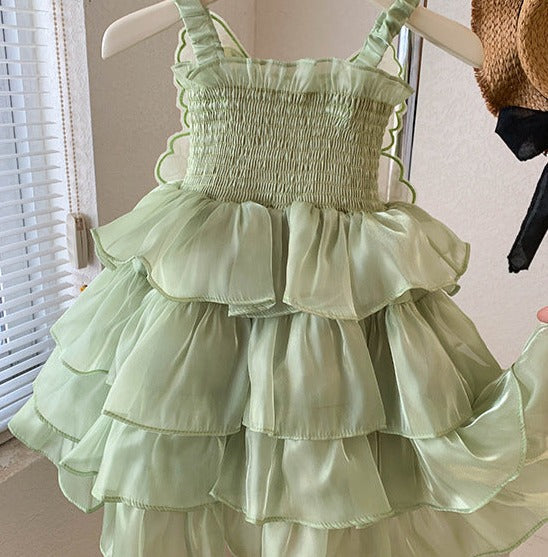 Vestido Mujer Infantil Volantes Asinha