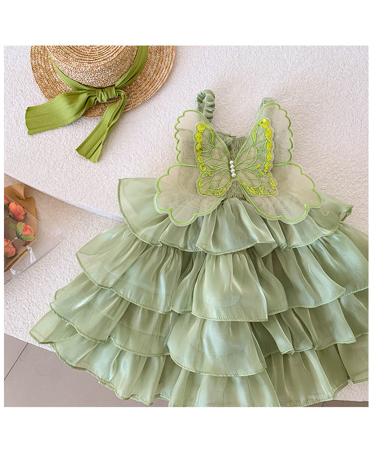 Vestido Mujer Infantil Volantes Asinha