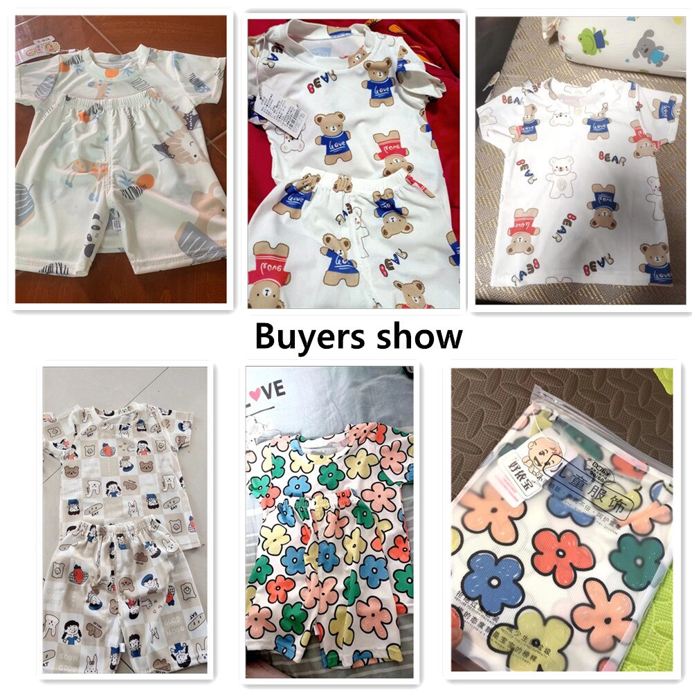 Conjunto Infantil Verano Manga Corta Estampados