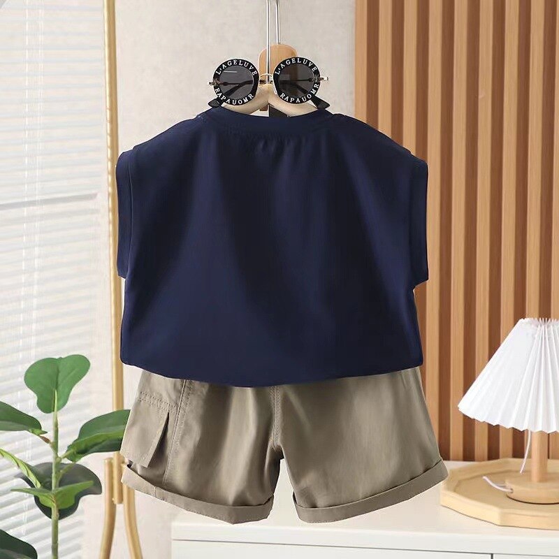 Conjunto infantil sin mangas 2 piezas