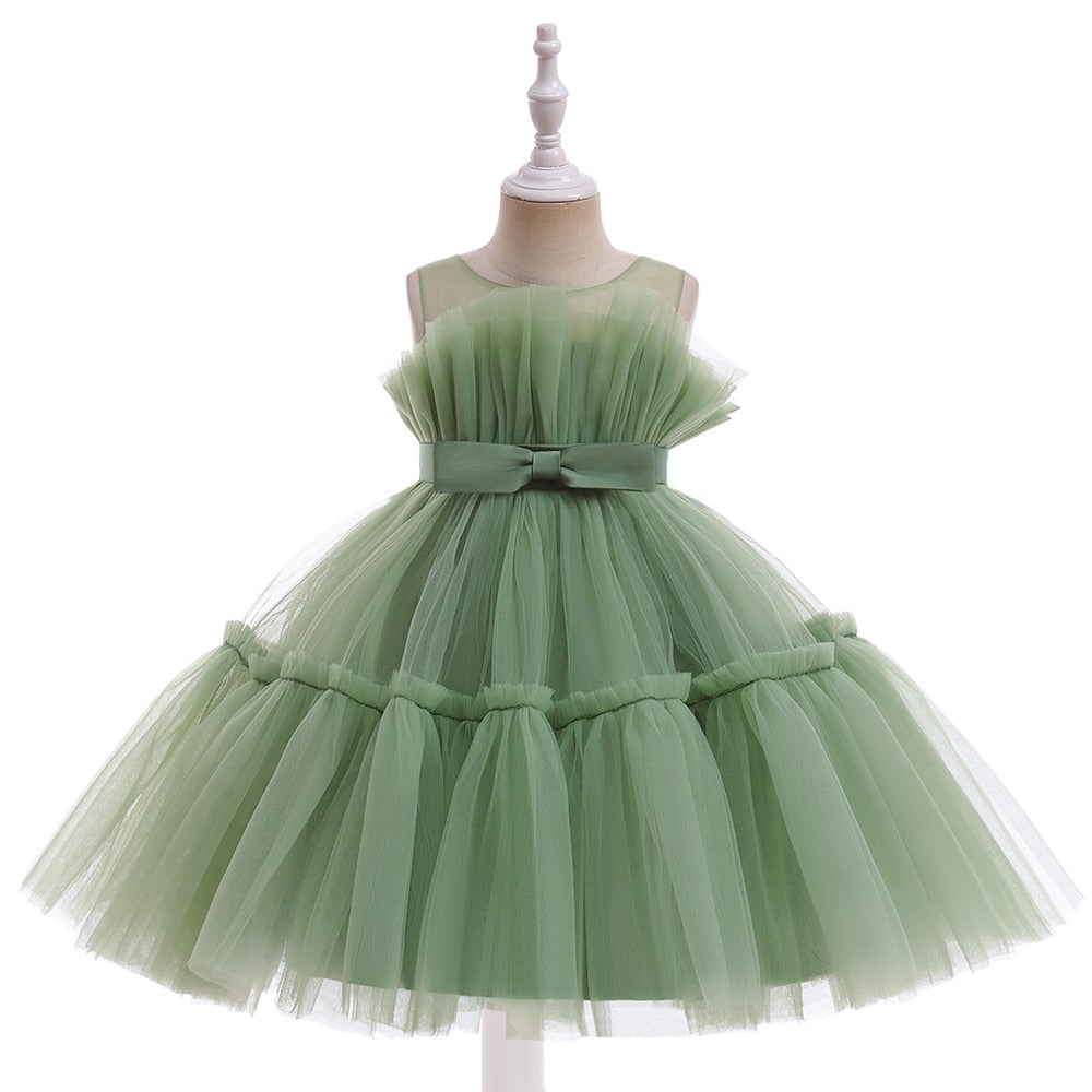 Vestido color tul