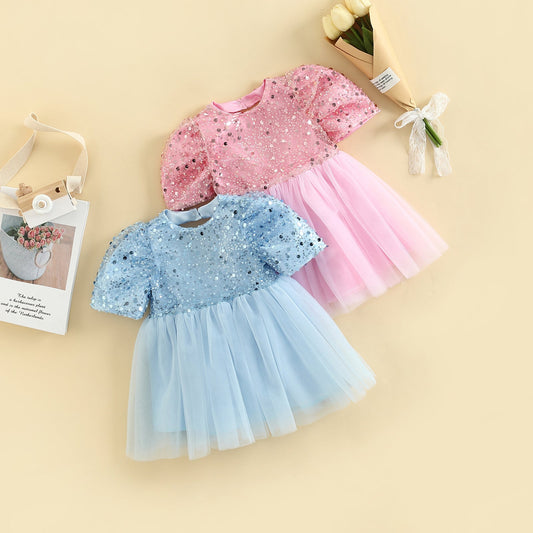Vestido de Fiesta Infantil Glitter