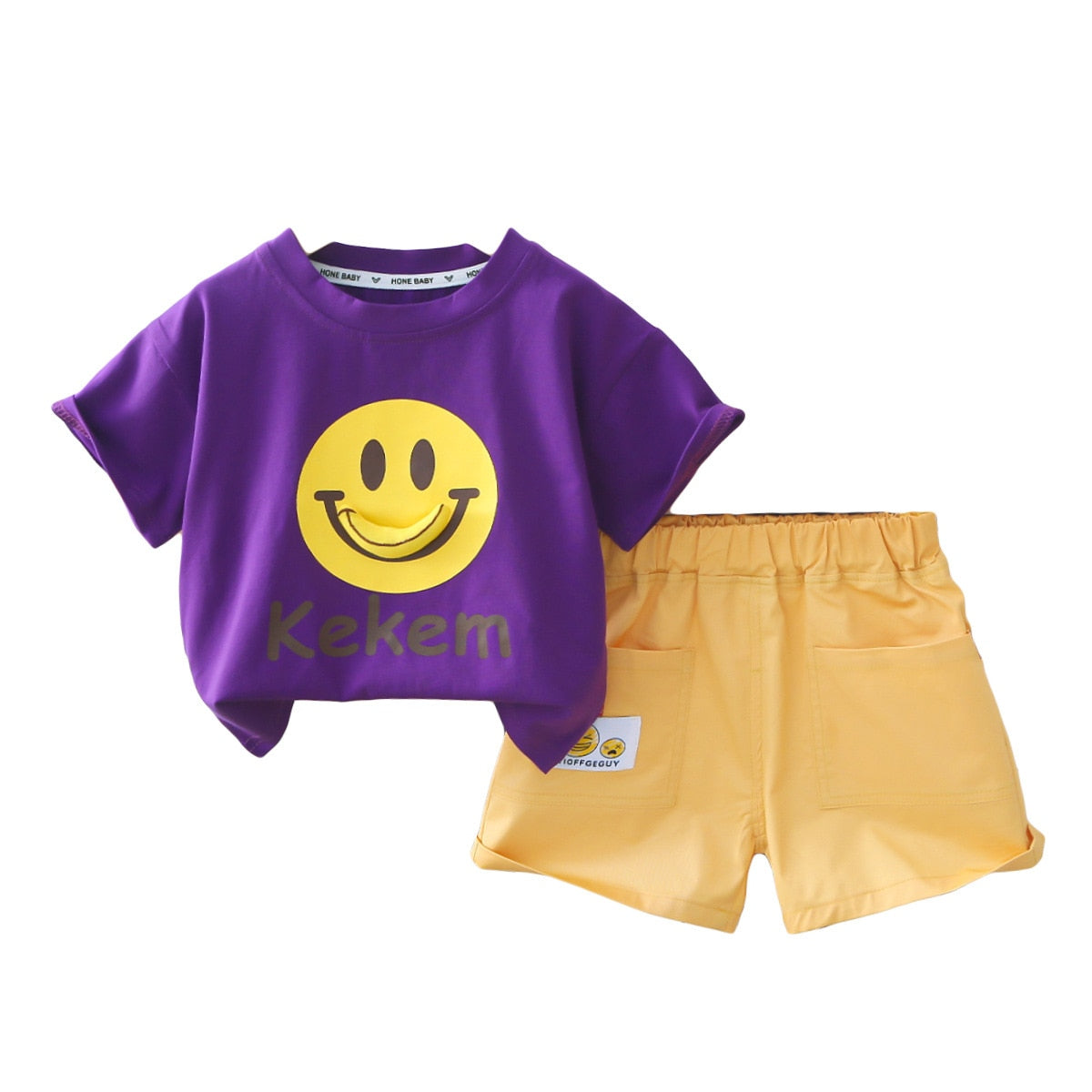 Conjunto Infantil Estampado Sonrisas