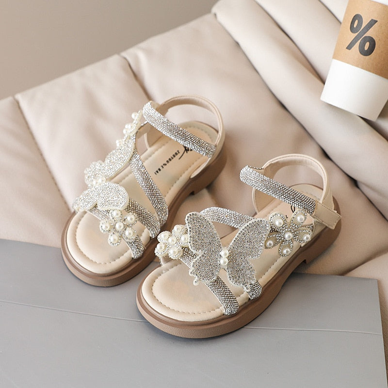 Sandalia Mariposa Brillo