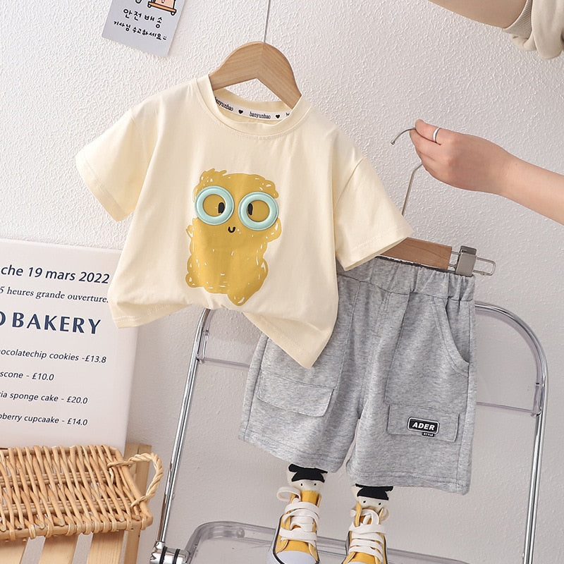 Conjunto Infantil Búho de Verano con Gafas