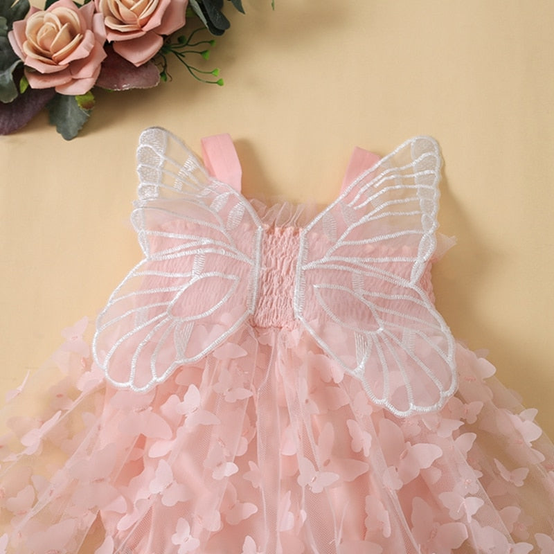 Vestido Infantil Mariposas