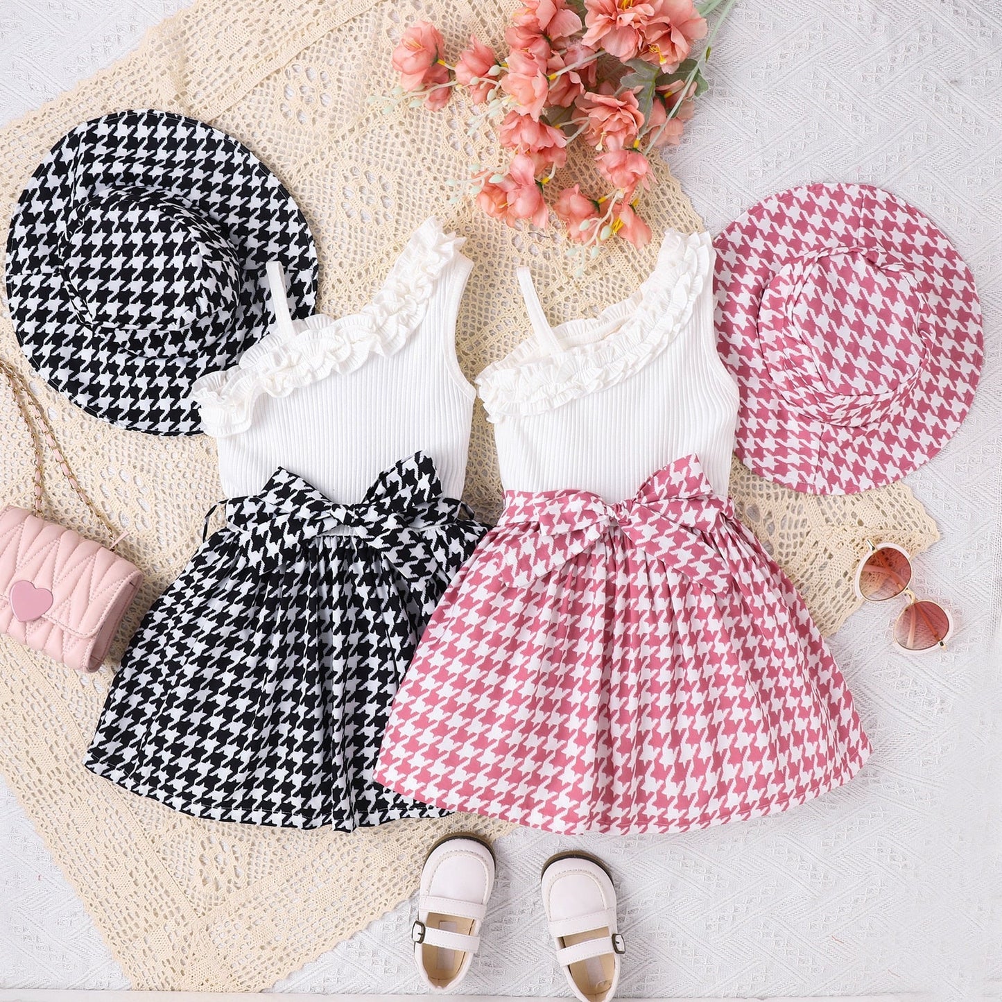 Vestido Sin Mangas Un Vestido Con Sombrero Ropa De Verano