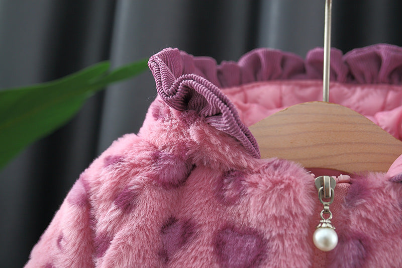 Abrigo de mujer para niño Pink Ounce