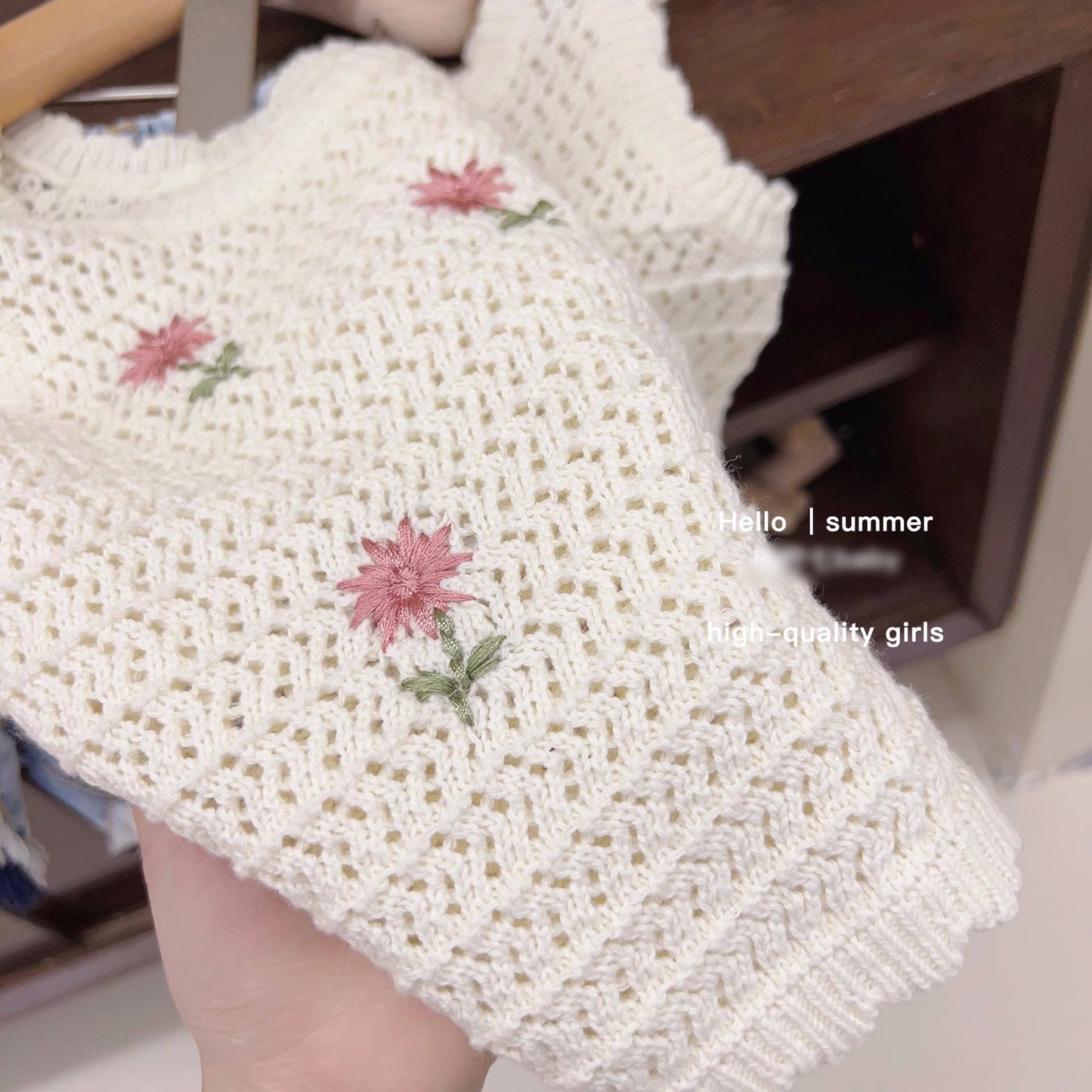 Set de verano de crochet