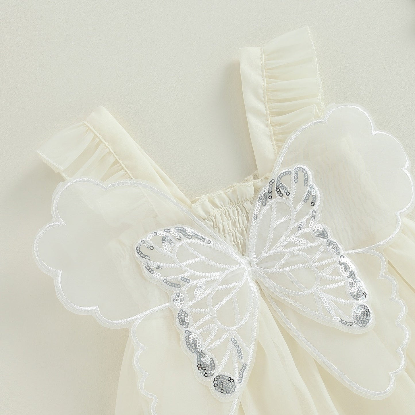 Vestido Pelele Mariposa Tul