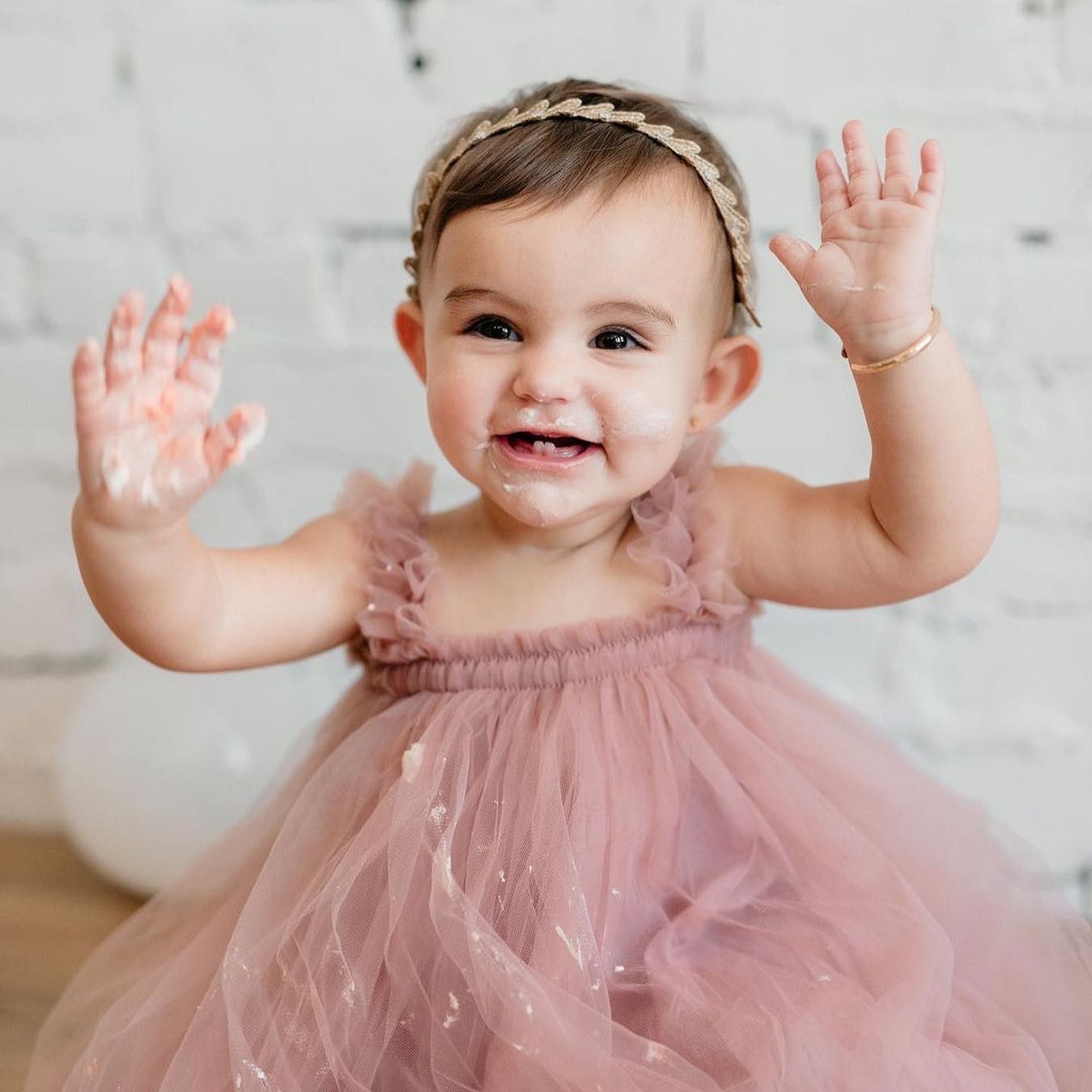 Vestido Infantil Tirante Tul