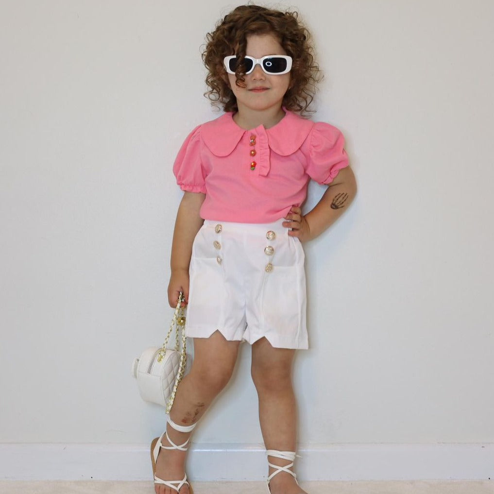 Conjunto lindas camisetas + pantalones cortos