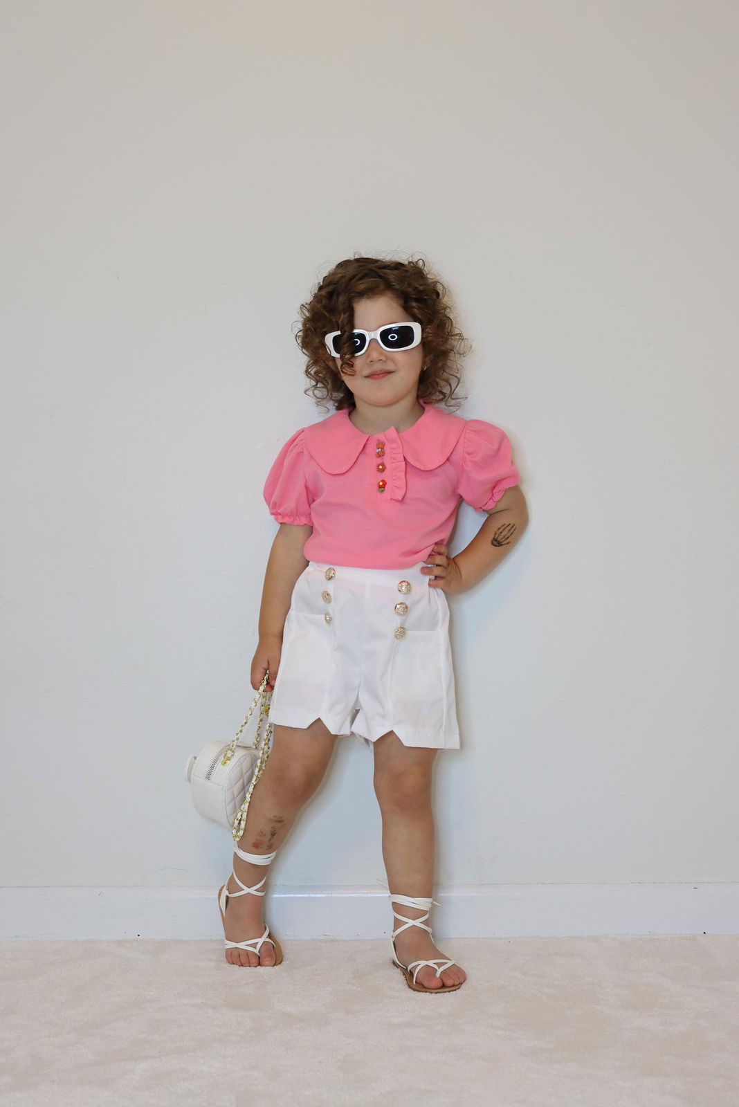 Conjunto lindas camisetas + pantalones cortos