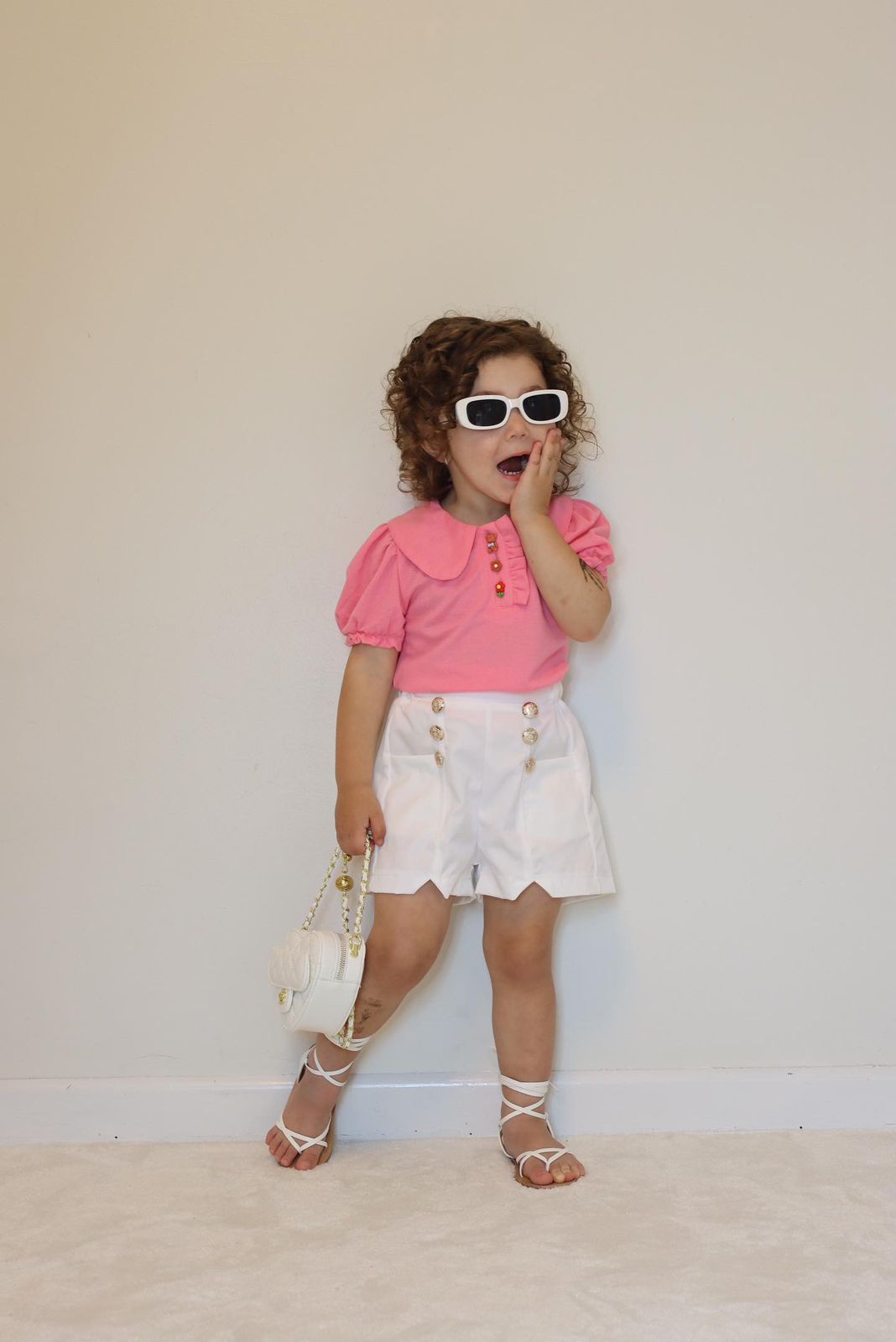 Conjunto lindas camisetas + pantalones cortos